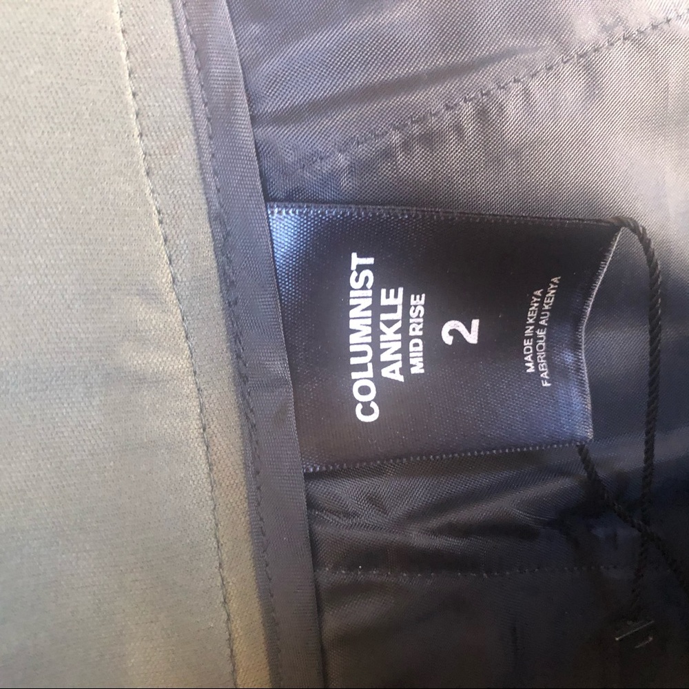 Express Columnist ankle hunter green dress pants - Picture 8 of 8